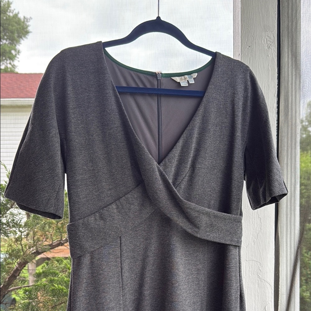 Elegant Gray Boden Dress